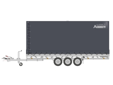 PKW Anhänger HULCO MEDAX-3 3500.502×203 + Aktionsplane 210